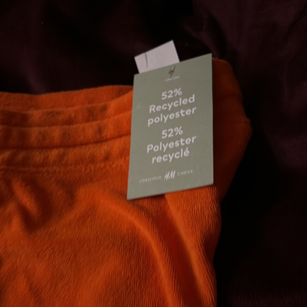 🥰H&M Neon Terry cloth short size S - Picture 7 of 8